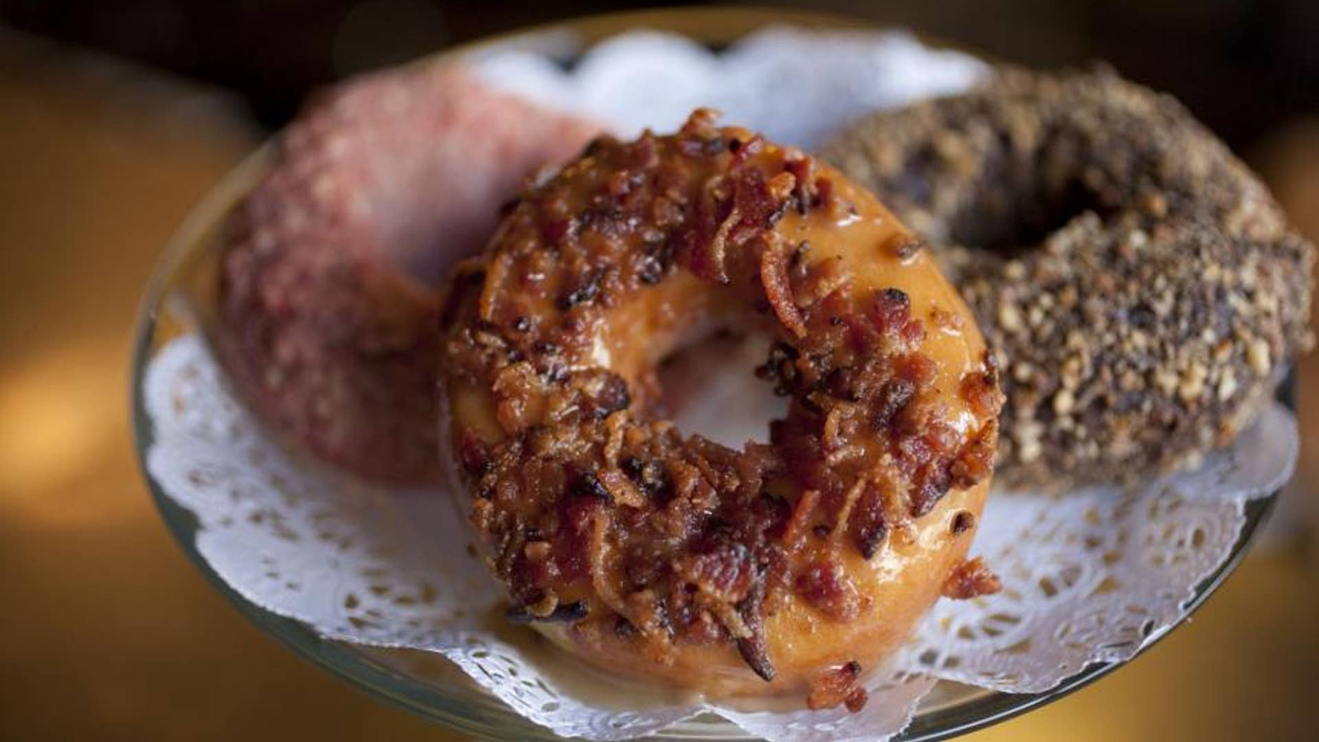 Maple Bacon Donut, Nickel Diner