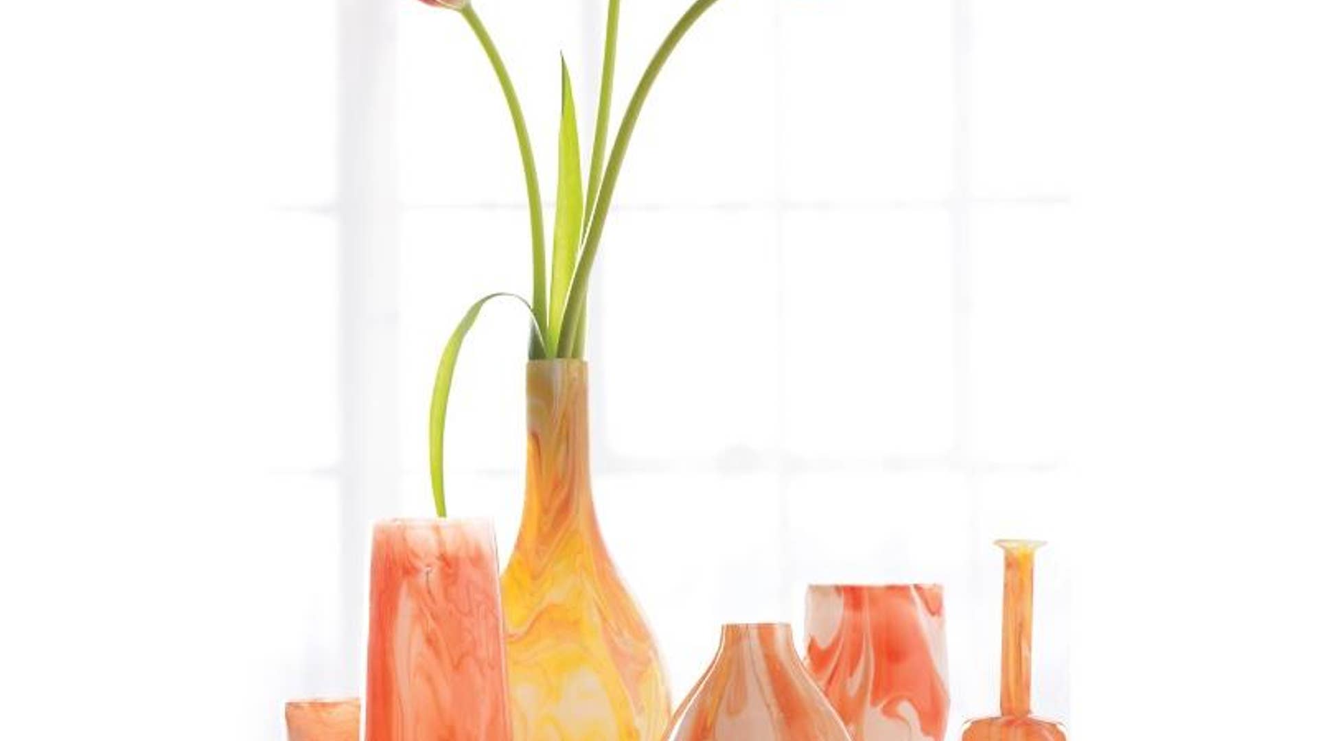 Marbled Vases