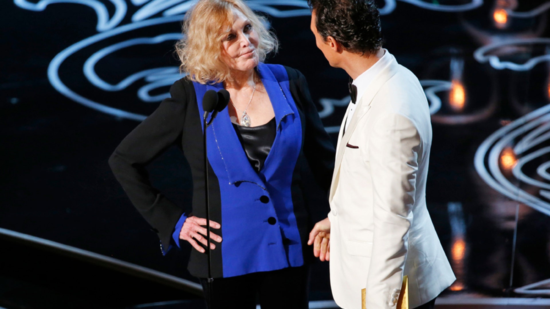 Matthew McConaughey and Kim Novak