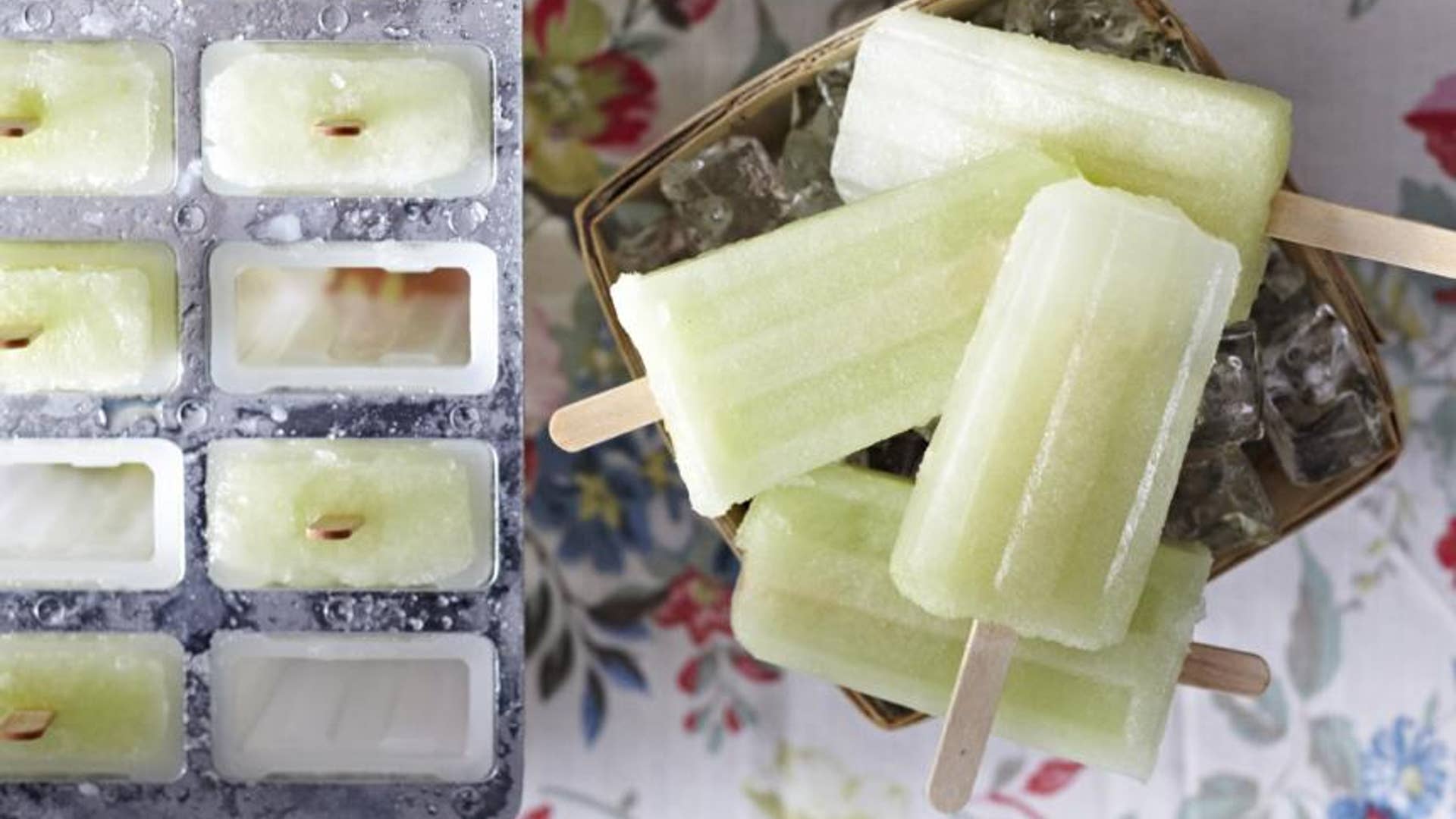 Cool Melon Mint Wine-sicles