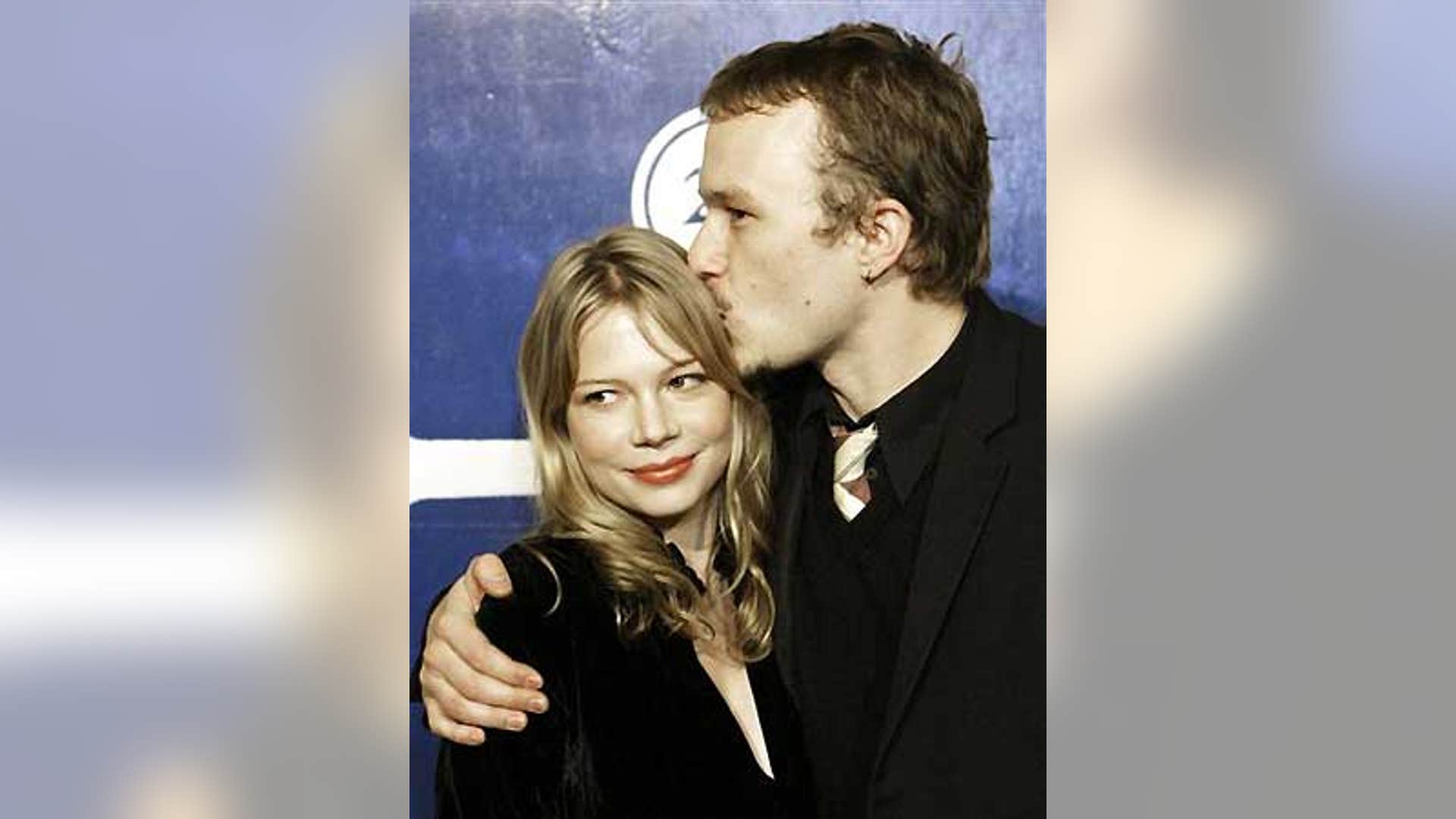 Michelle Williams and Heath Ledger