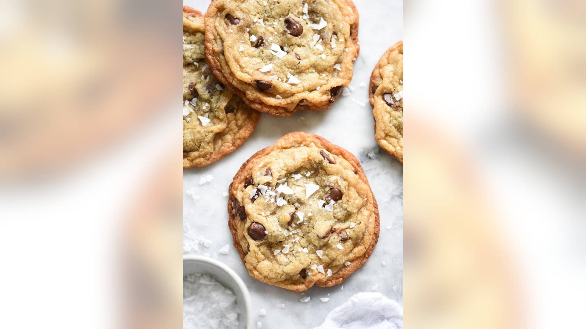 Salted Chocolate Chip Cookies