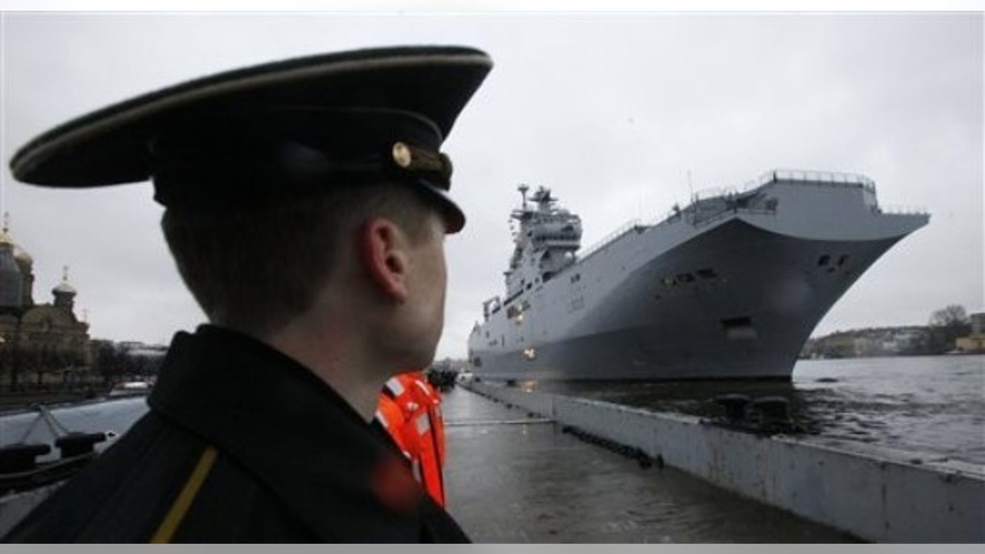 French Navy Ship 'Mistral'