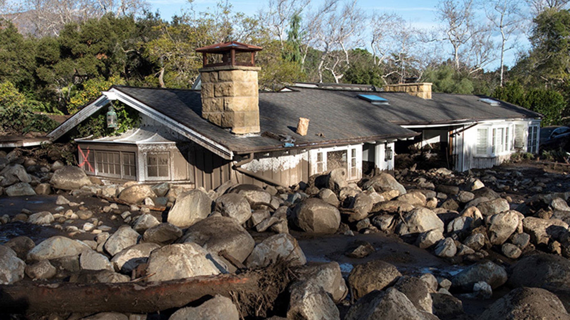 Officials said that at least 21,000 people have been evacuated as a result of the mudslides