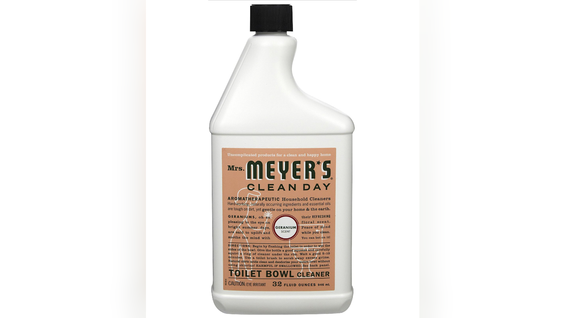 Mrs. Meyer's Clean Day Toilet Bowl Cleaner, Geranium