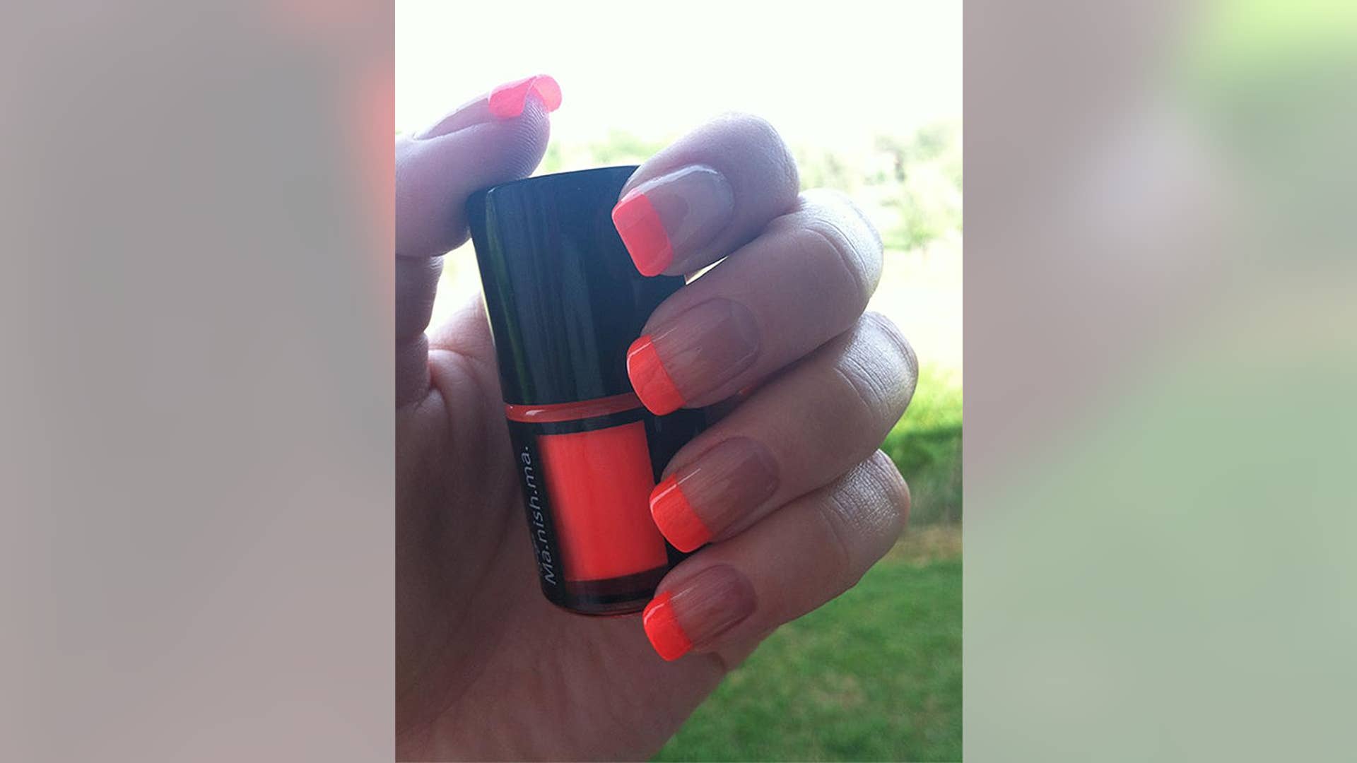 Neon French Tips