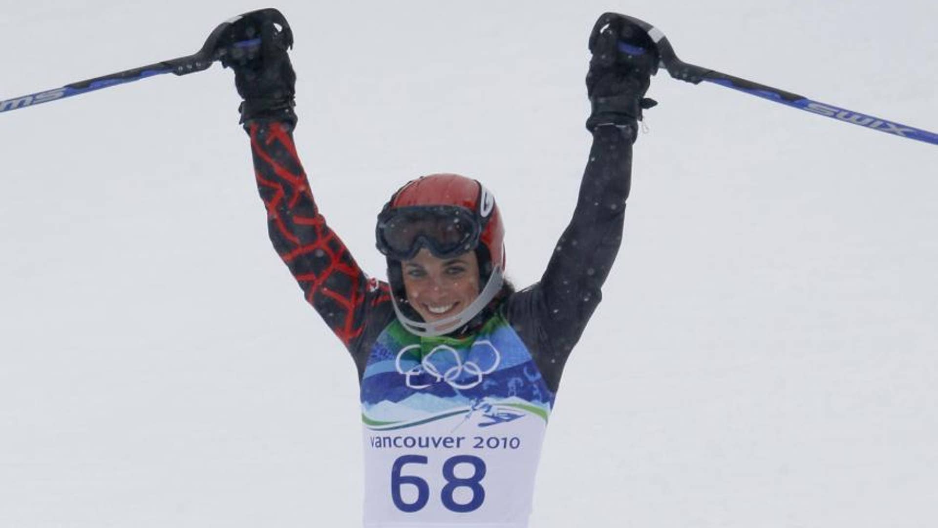 Chirin Njeim at the Vancouver Olympics, 2010