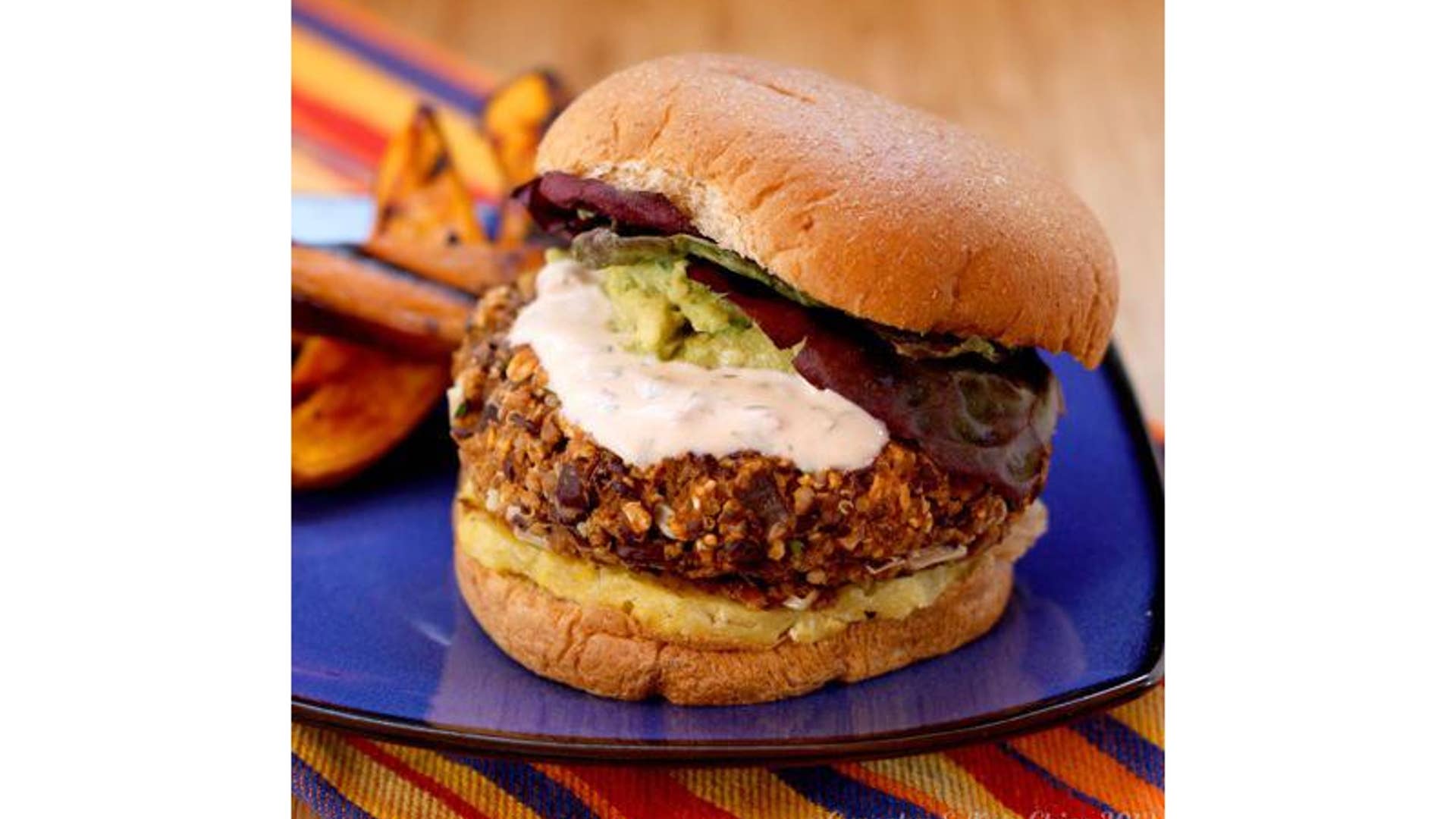 Mexican Black Bean and Quinoa Burgers