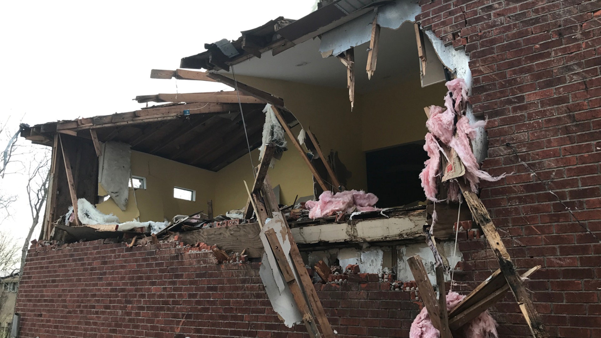 Damage in New Orleans East