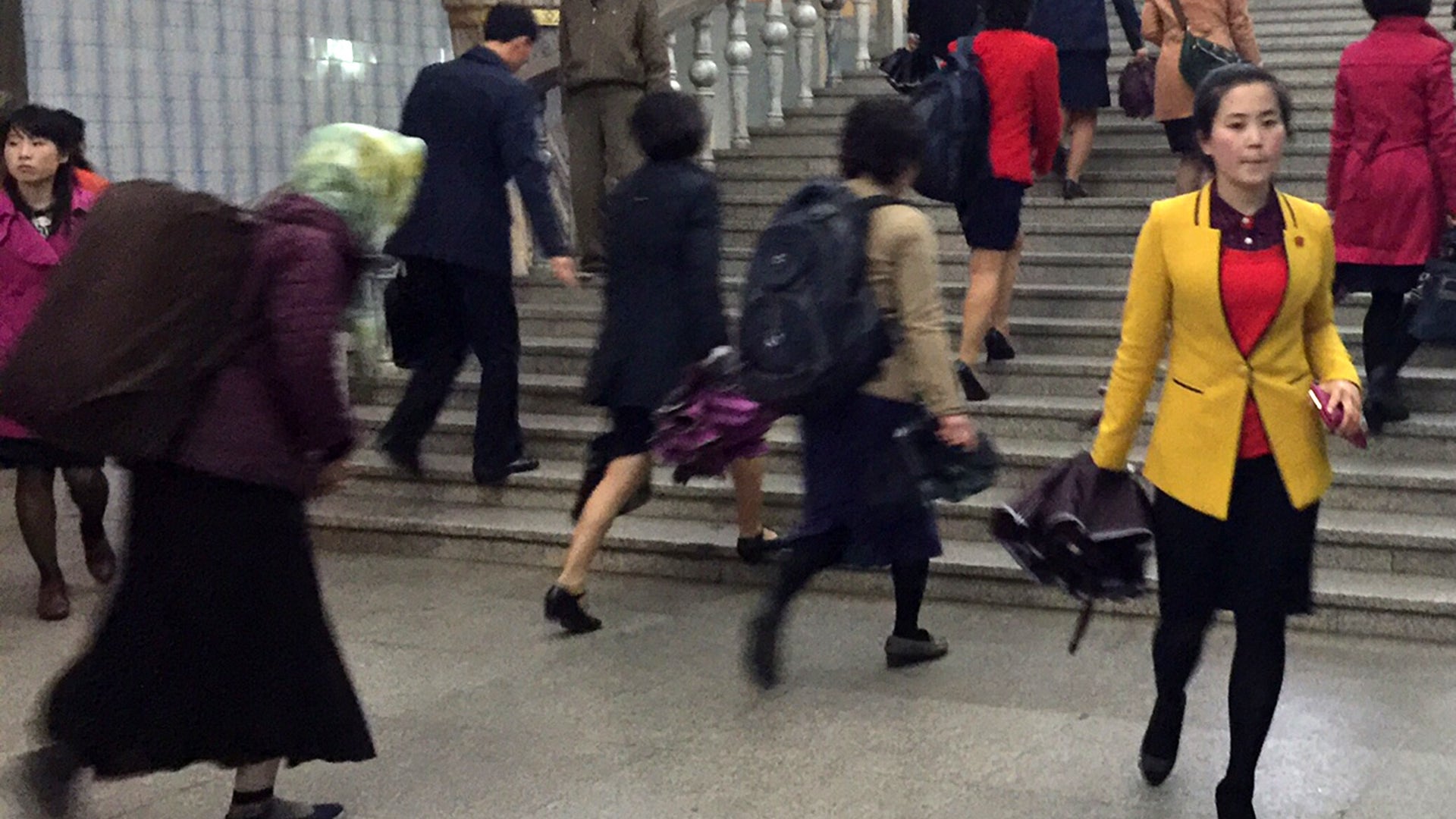 Metro Station in Pyongyang 