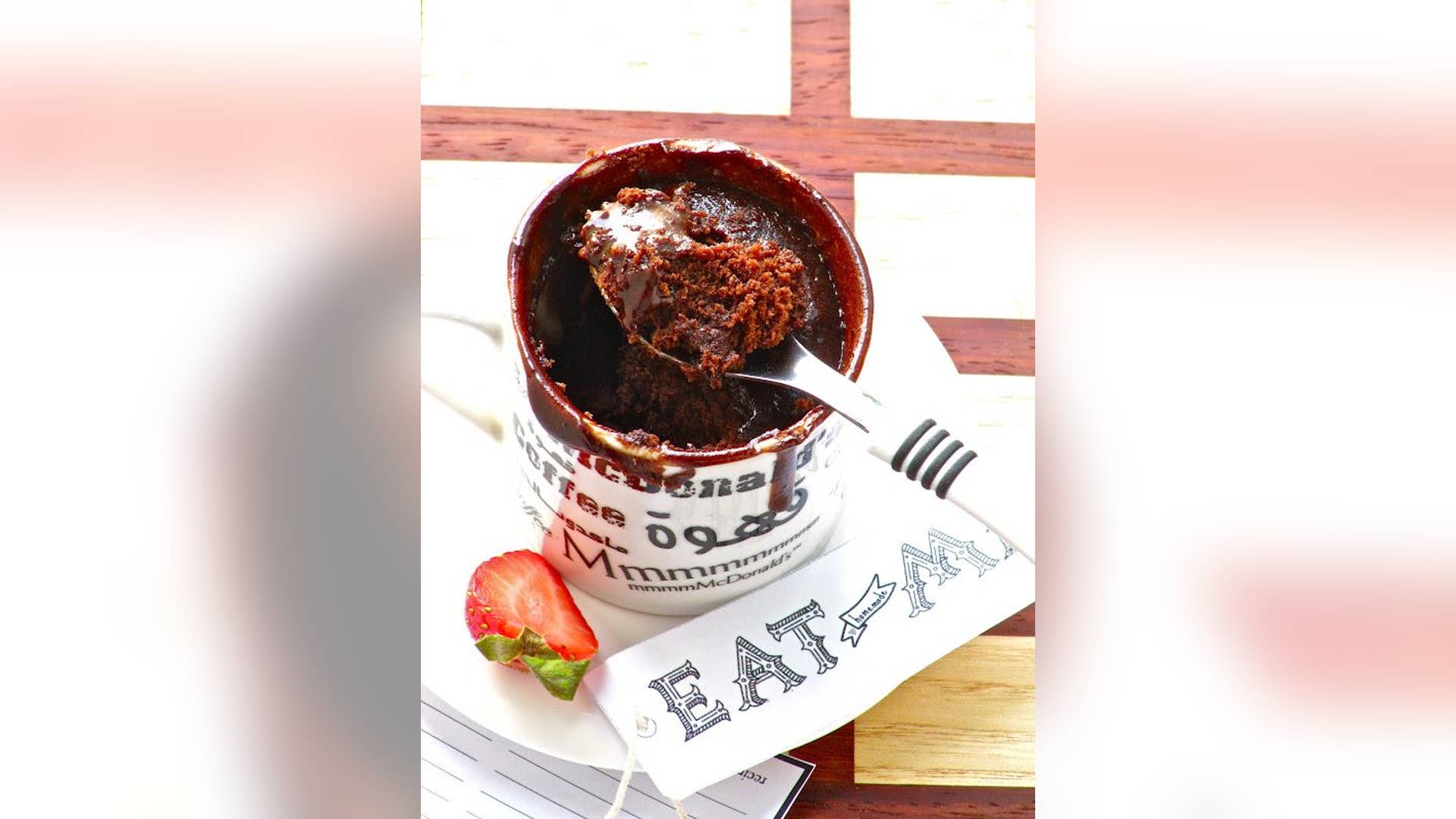 Nutella Lava Mug Cake