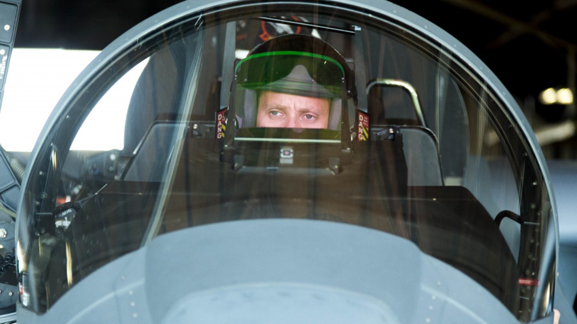 Maj. Glenn Meleen, a test pilot for the 40th Flight Test Squadron out of Eglin Air Force Base in Florida. 