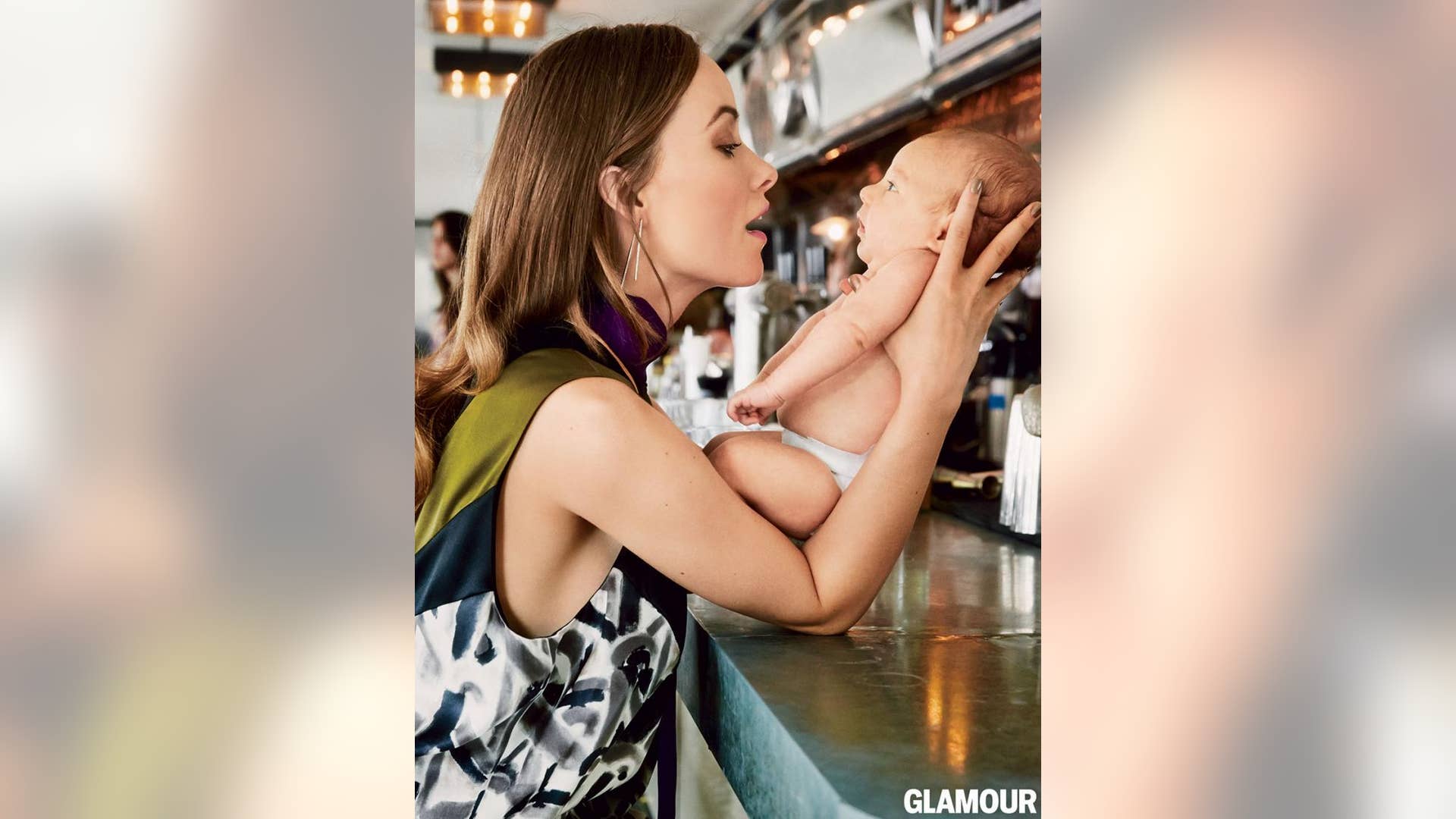 Olivia Wilde With Otis