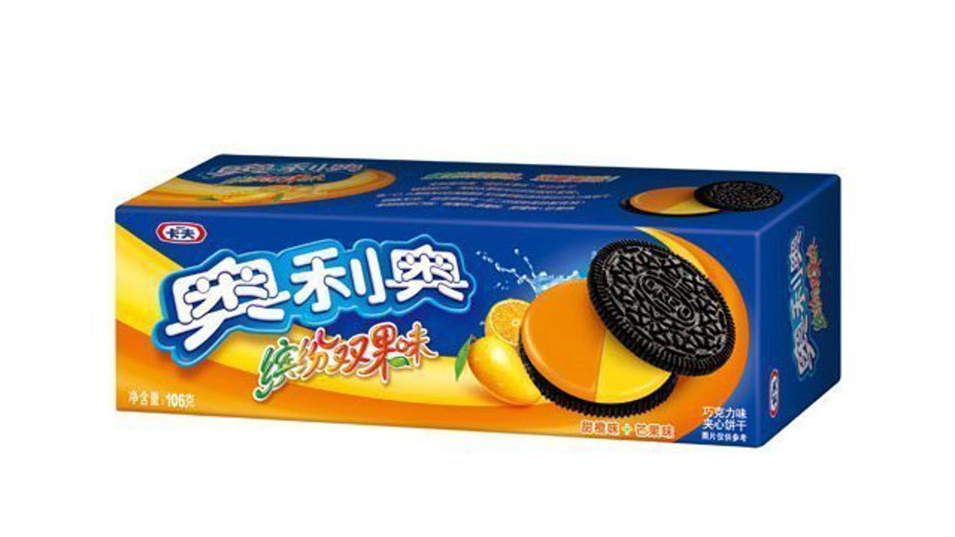 Oreo Double-Fruit: Orange and Mango