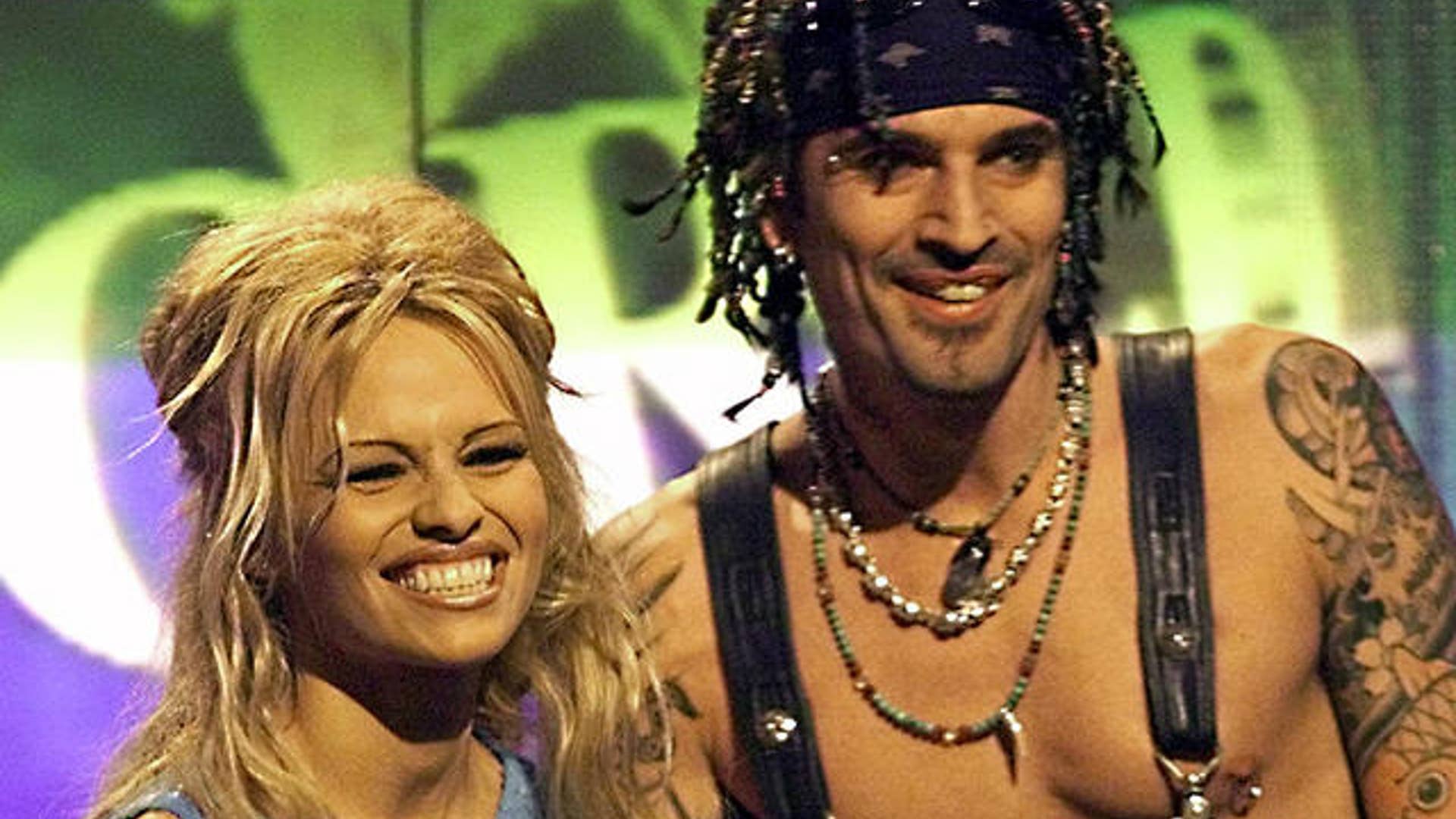 Pam Anderson and Tommy Lee