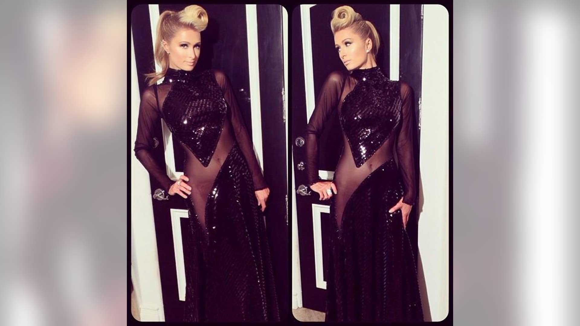 Paris Hilton at a Pre-Grammys Party