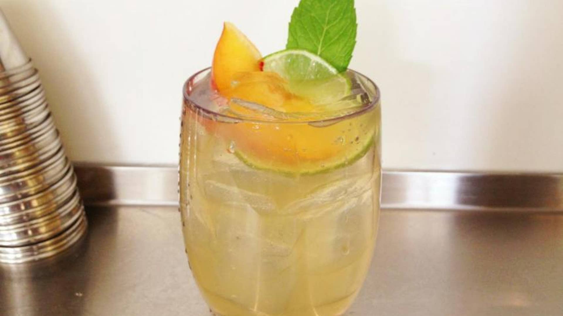 Peach-Ginger Sangria
