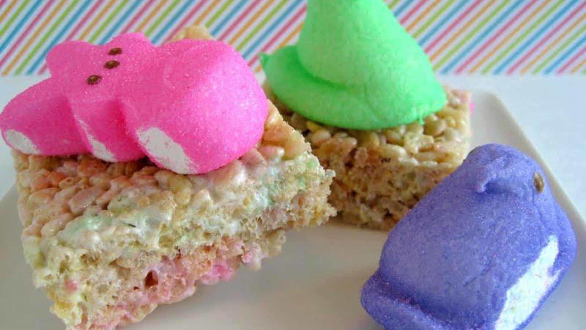 Peeps Krispie Treats