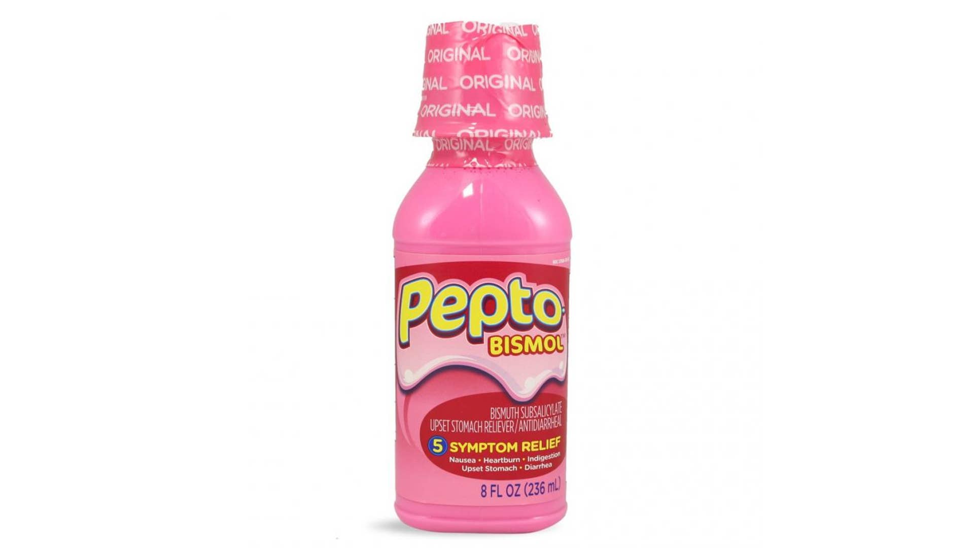 Pepto Bismol Face Mask