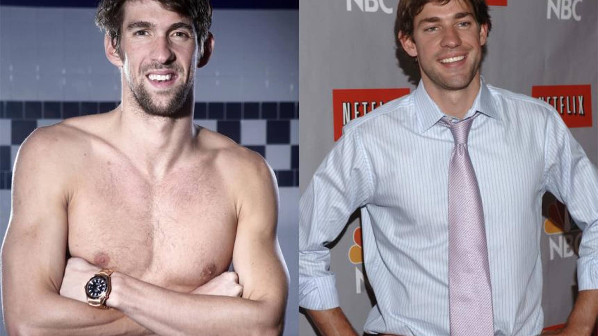 John Krasinski as Michael Phelps (Swimming)
