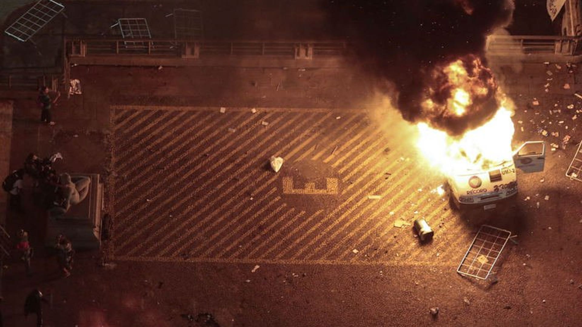 Ablaze in Sao Paulo