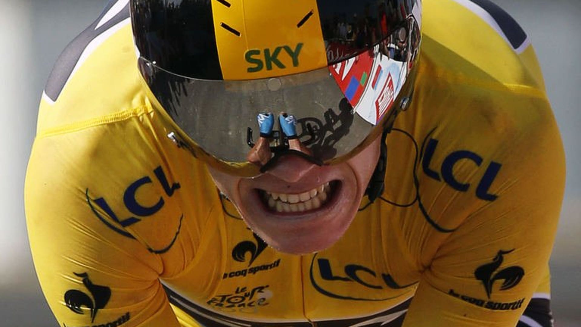 Froome face