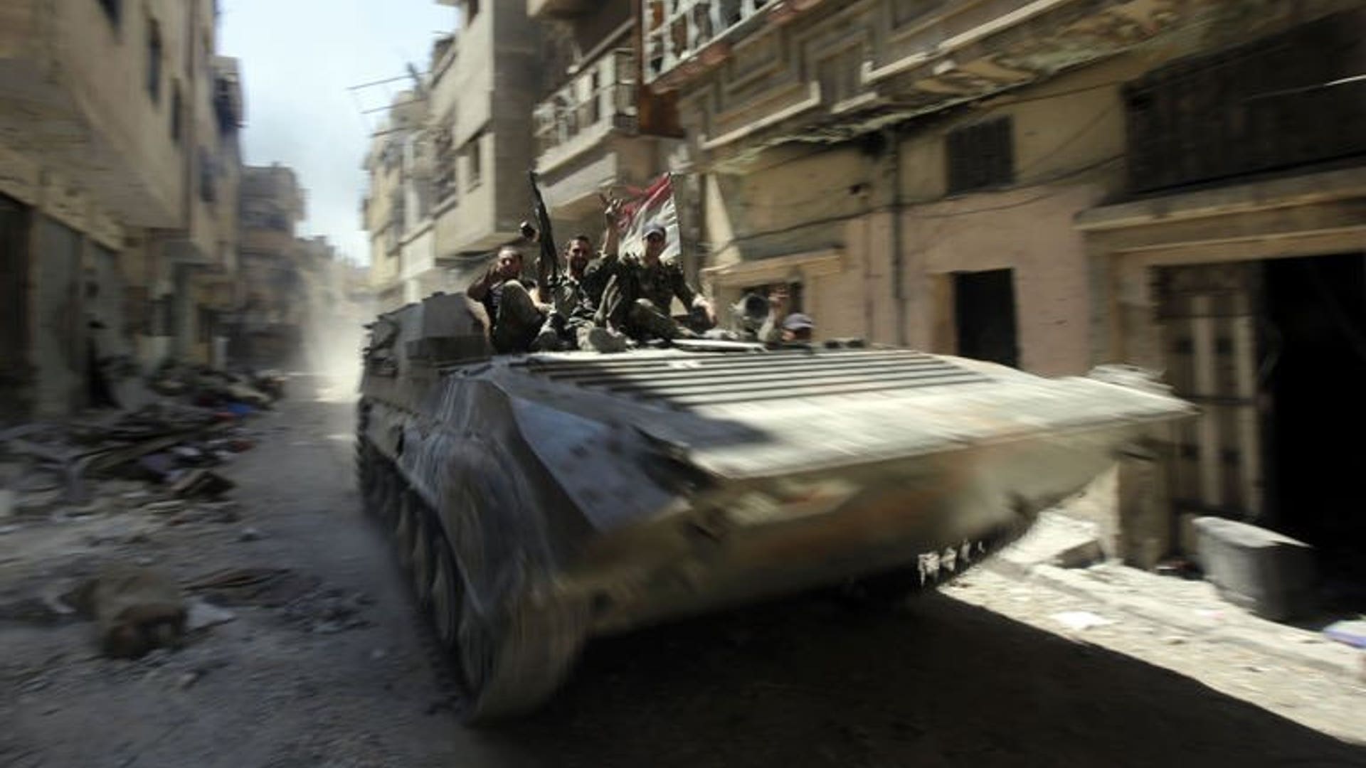 Homs patrol