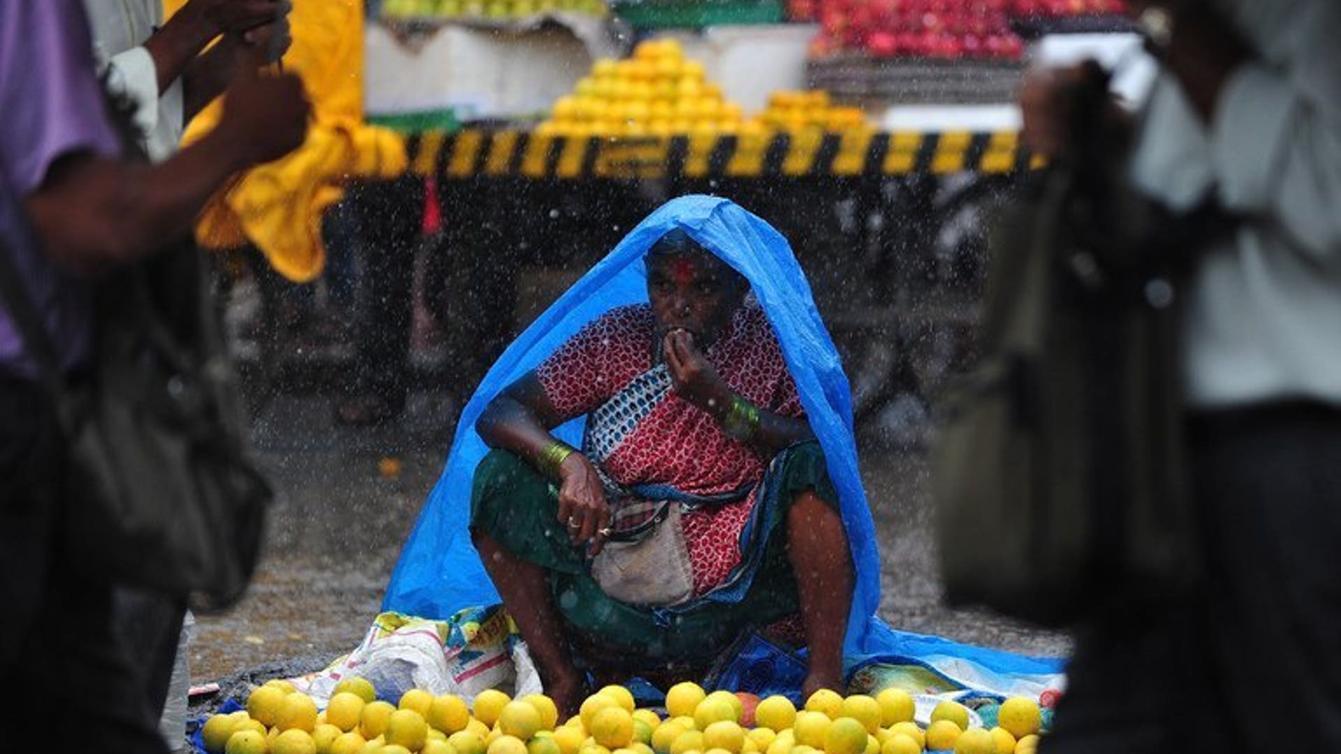 Waiting for customers