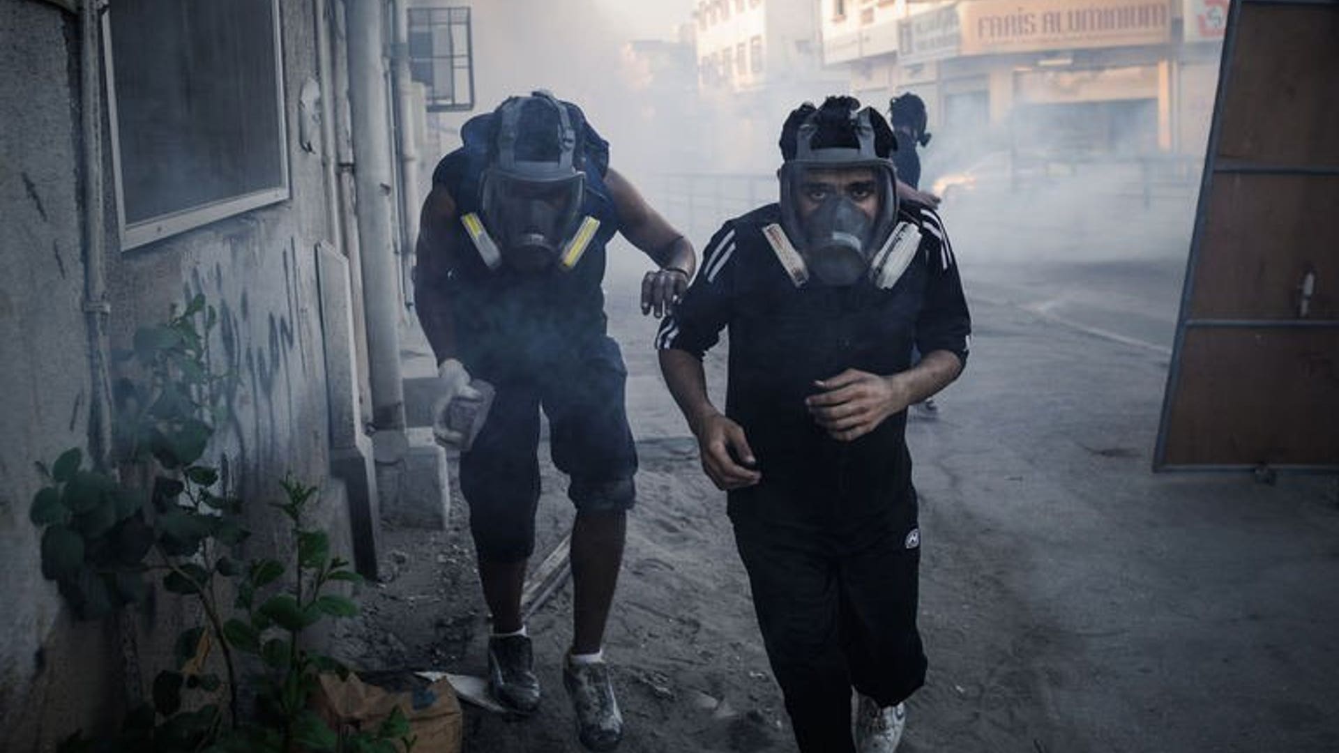 Running for cover