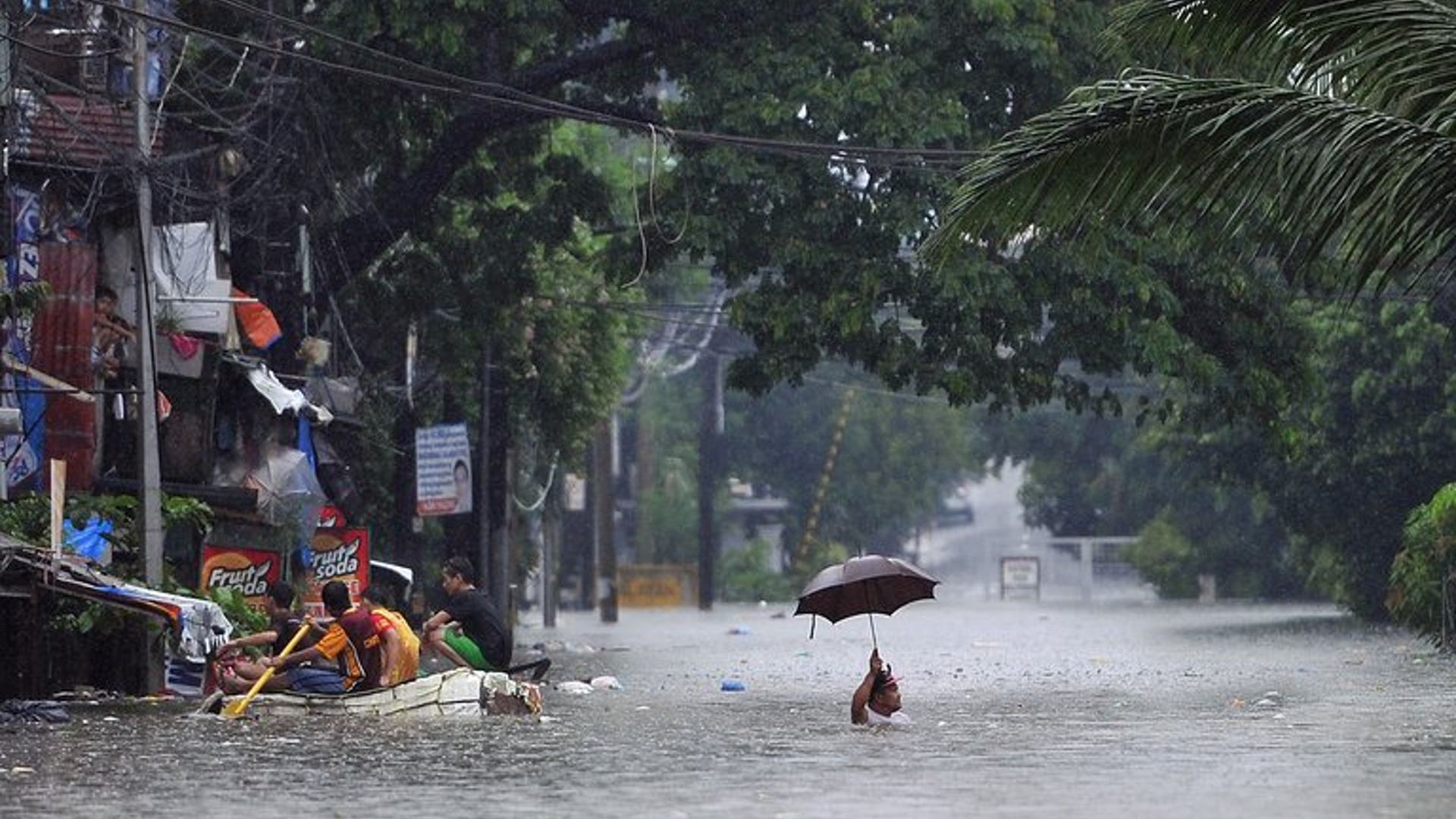 Manila rain