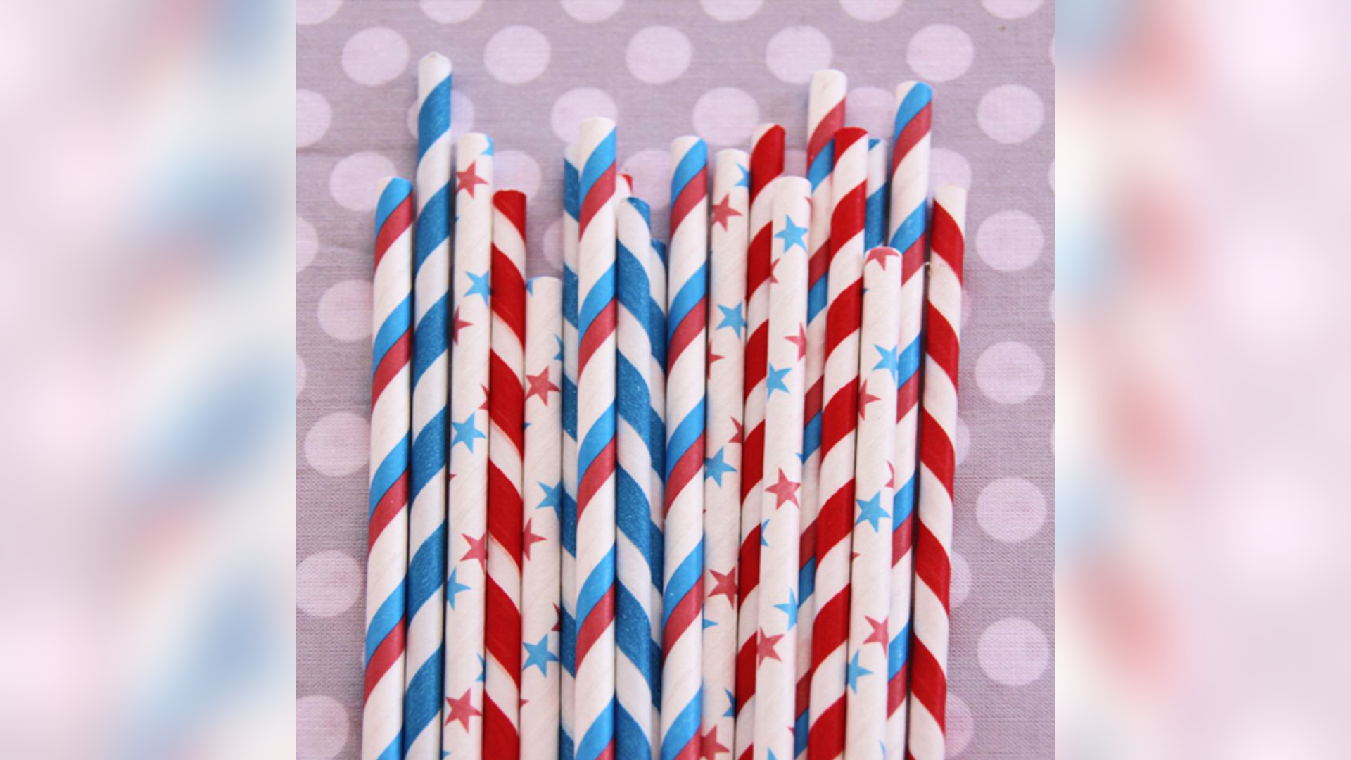 6. Yankee Doodle Dandy Straw Mix