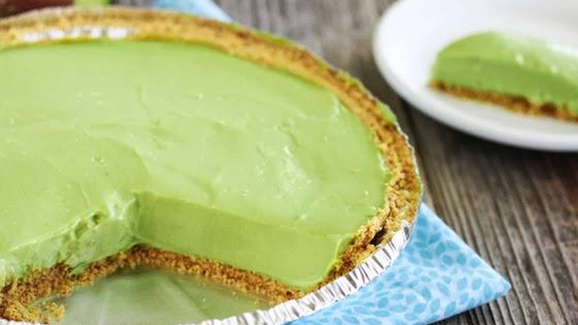 No-Bake Avocado Pie