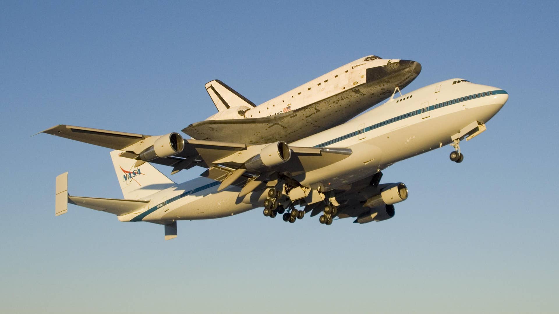 Carrying Endeavour