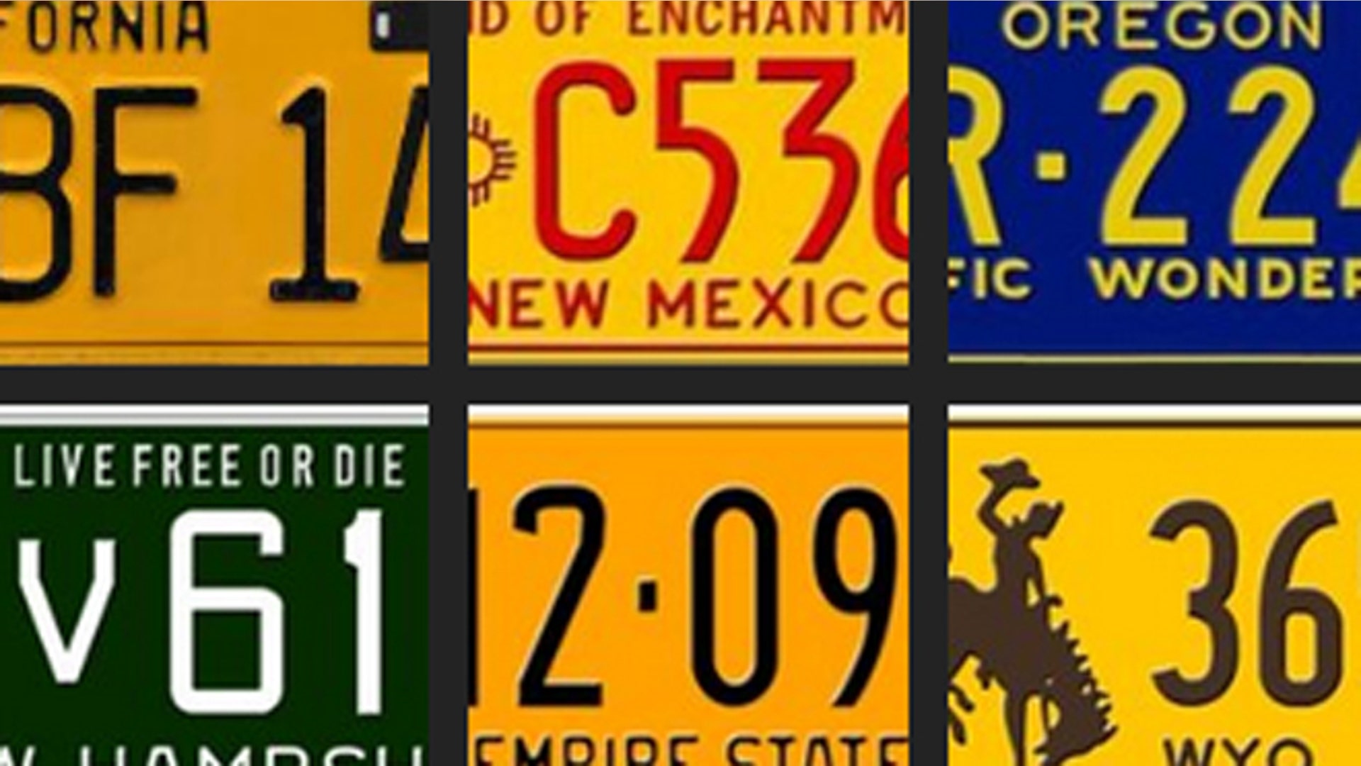 Hagerty's 10 most iconic American license plates Fox News