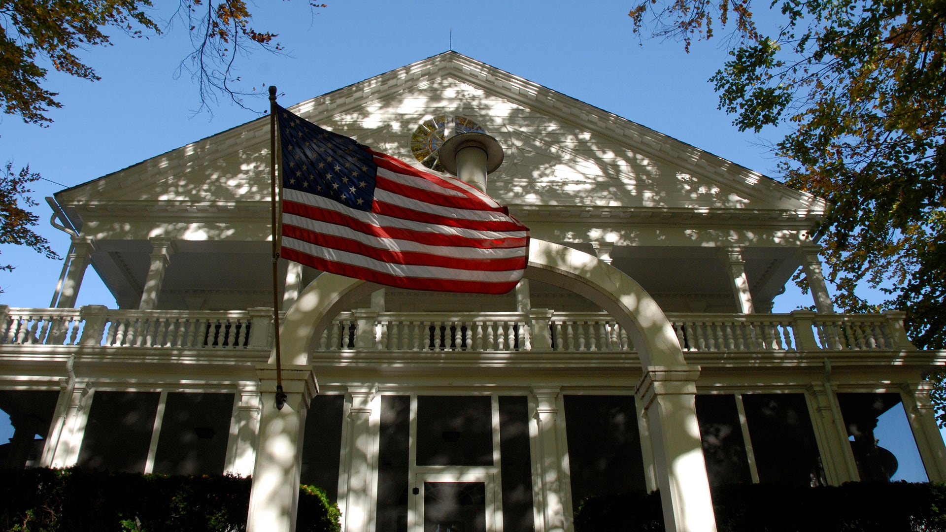 Quarters A – The home of Capt. David Hunt, the commander of the Portsmouth Naval Shipyard