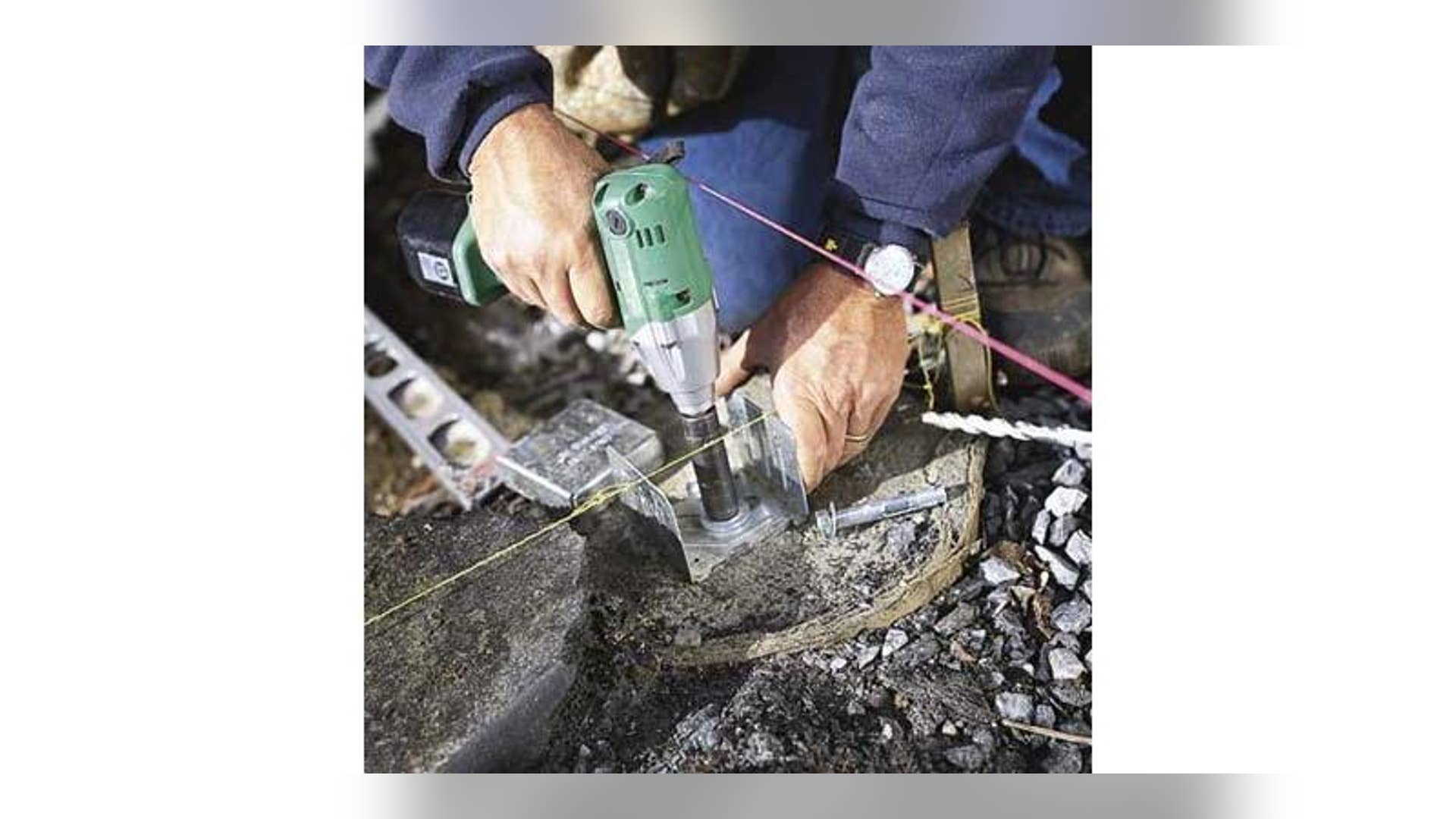 Step 4: Install Post Bases and Side Rim Joists