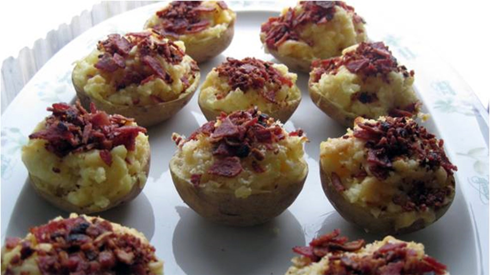 potato bar, super bowl slideshow