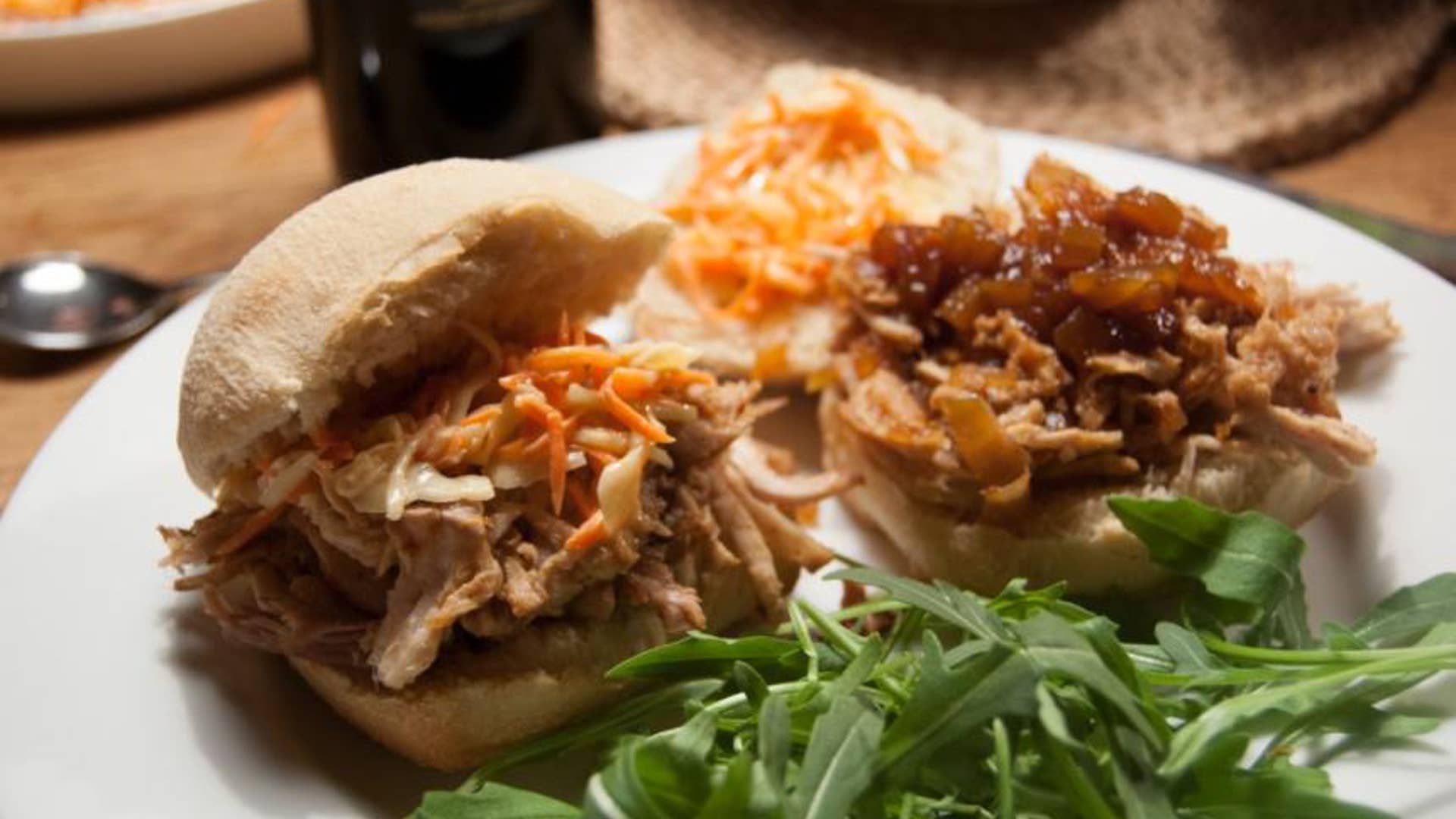 Monster-Infused Pulled Pork with Coca-Cola BBQ Sauce