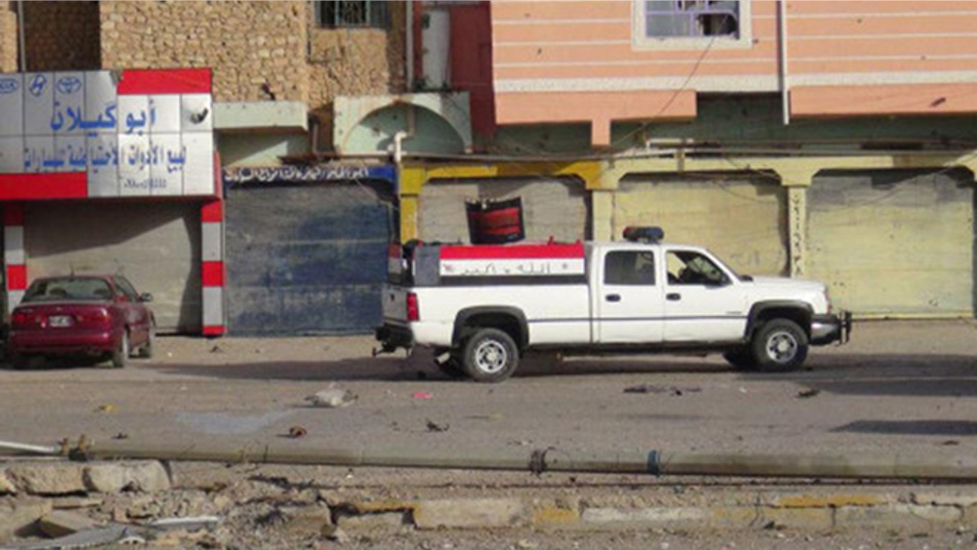 Photos of Iraqi Military gear claimed by ISIS in Ramadi