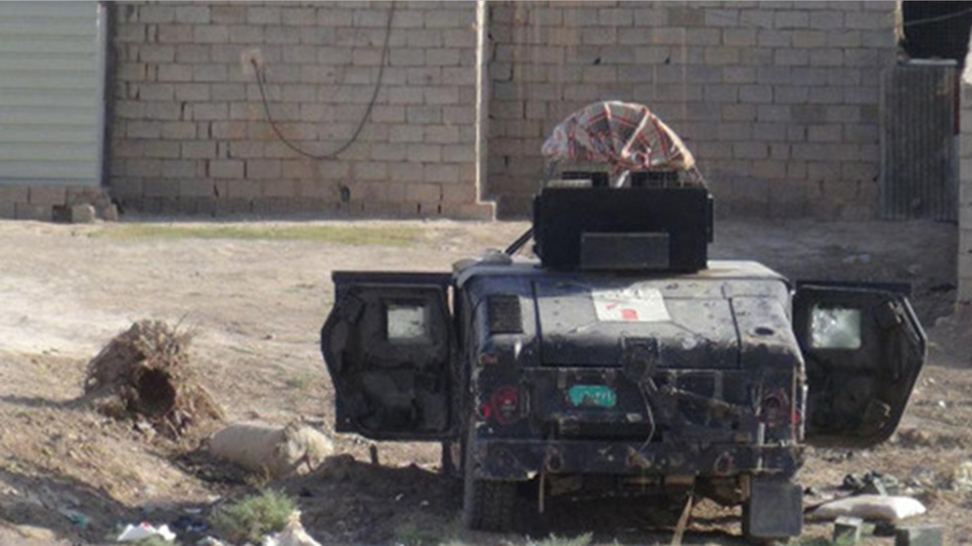 Photos of Iraqi Military gear claimed by ISIS in Ramadi