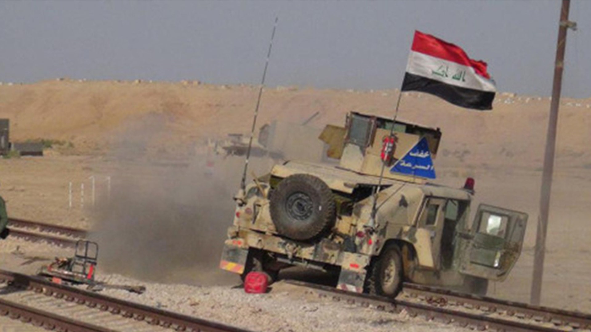 Photos of Iraqi Military gear claimed by ISIS in Ramadi