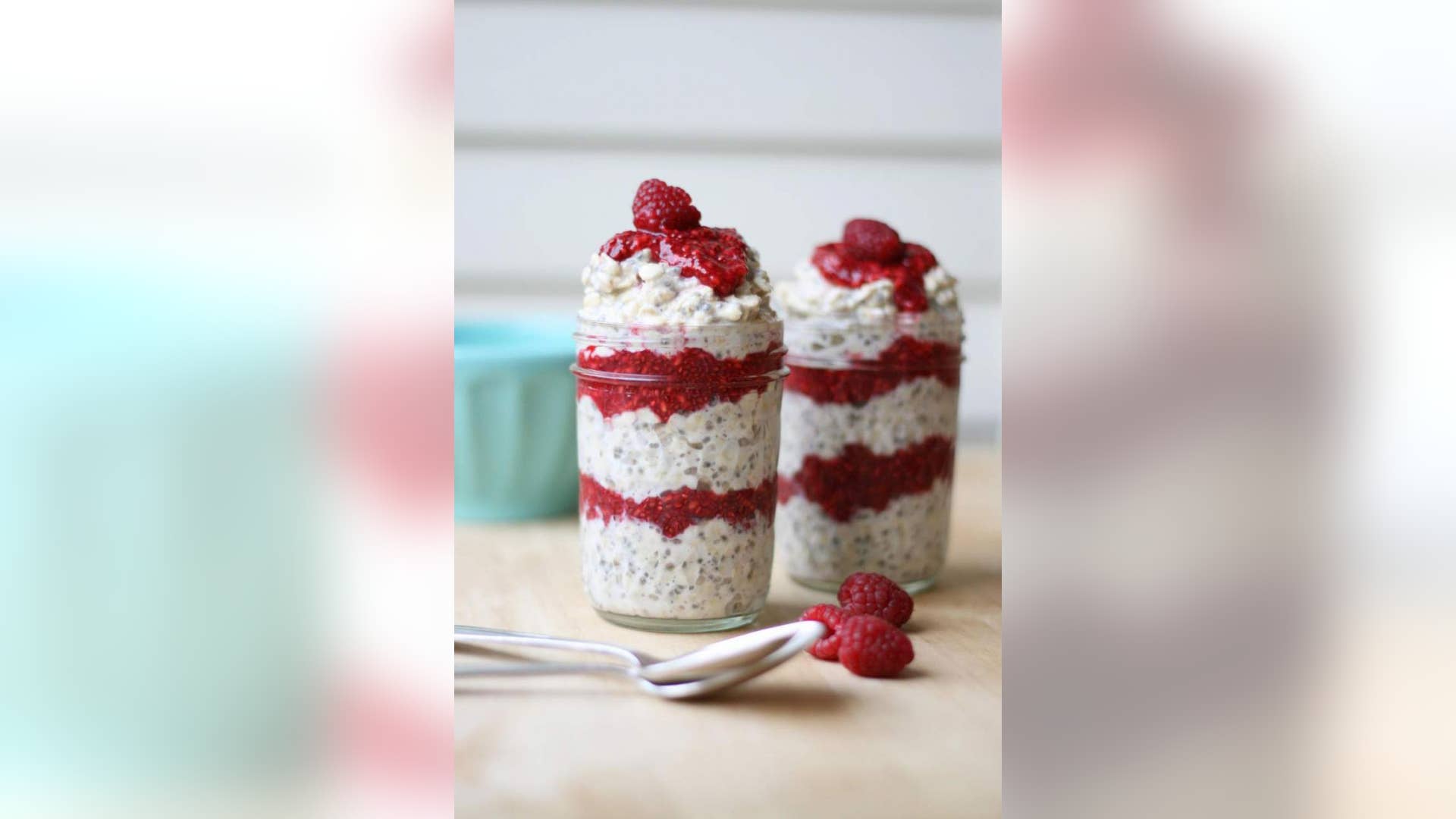 Raspberry Jam Overnight Oats