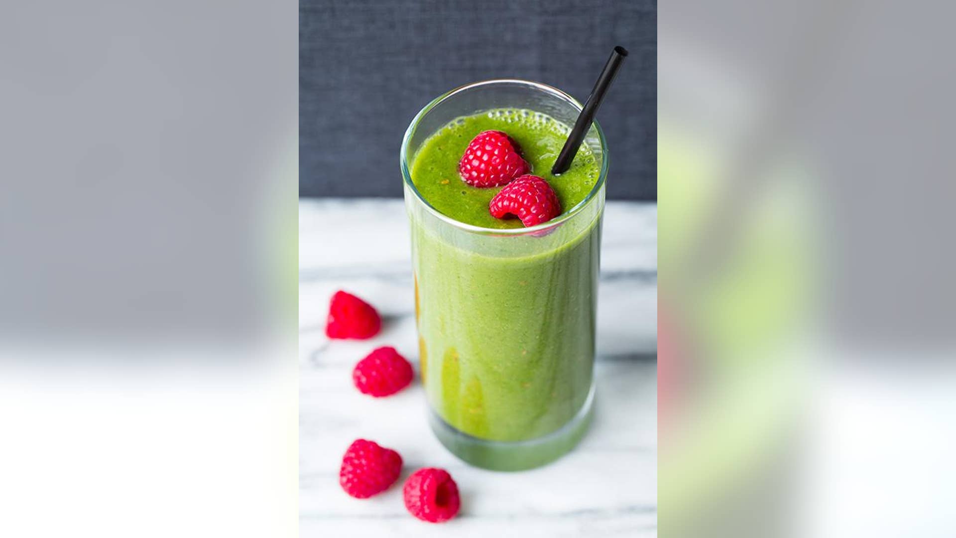 Raspberry Kale Smoothie