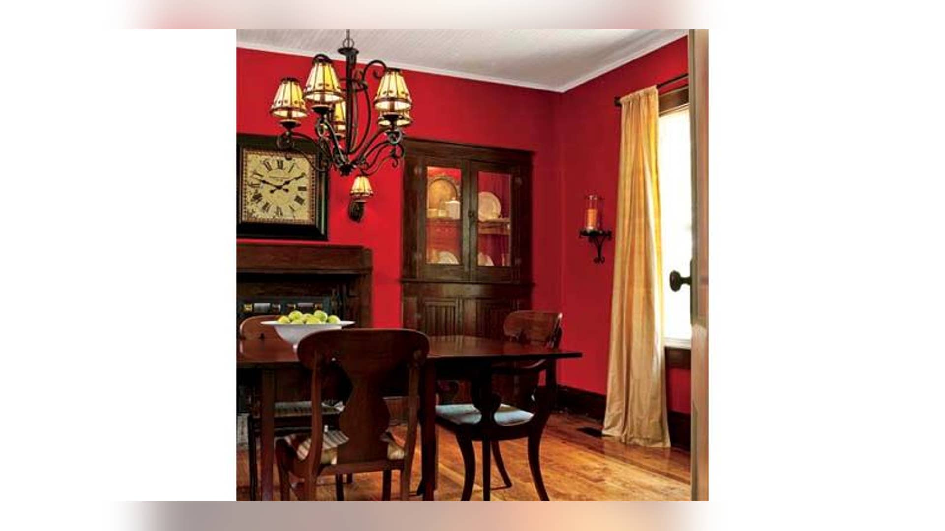 You Painted The Dining Room Red