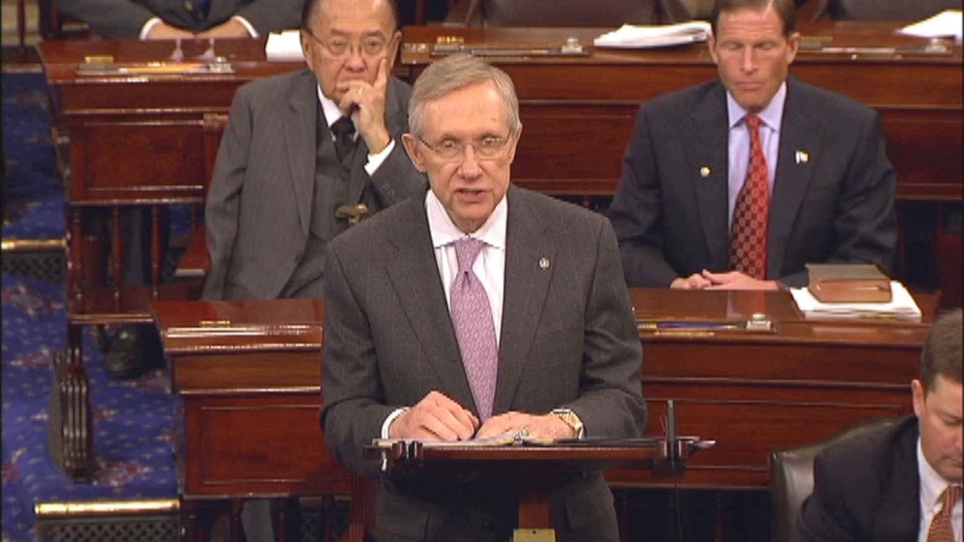 Senate Democratic Leader Reid
