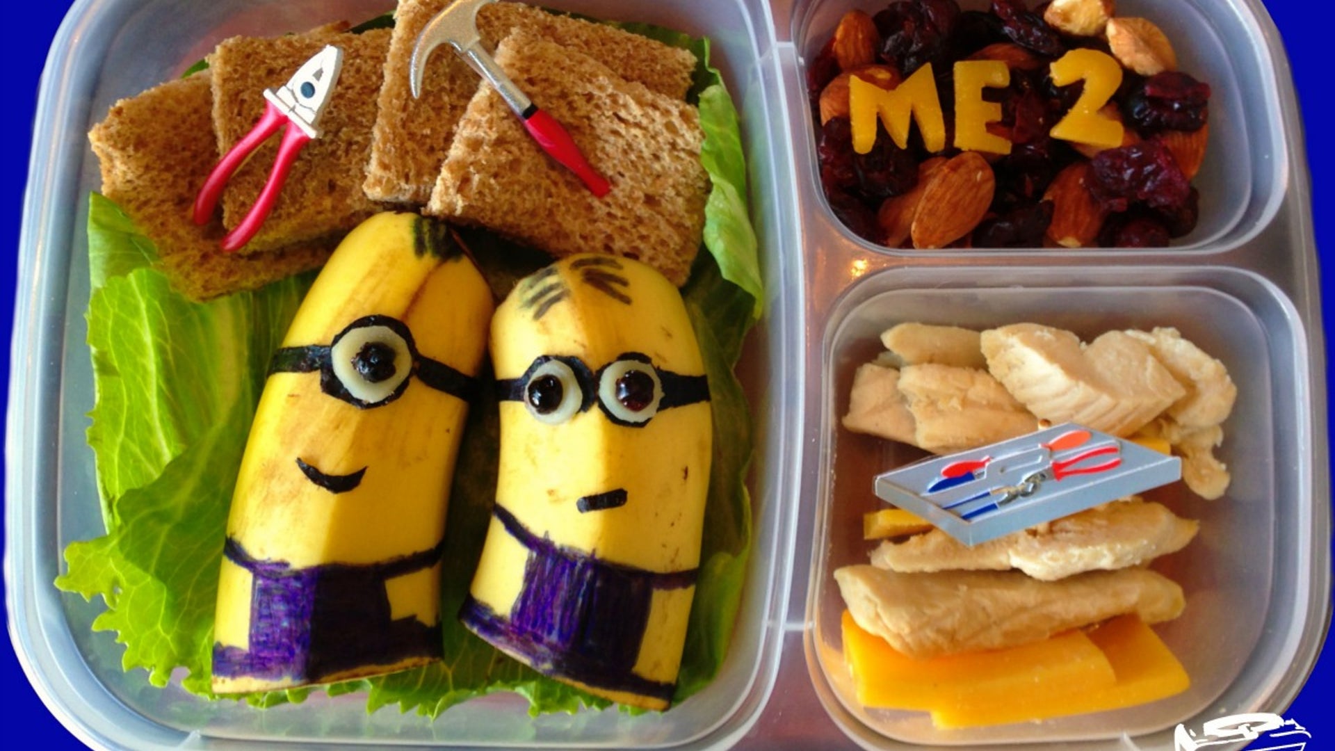 Minons from 'Despicable Me' Lunch
