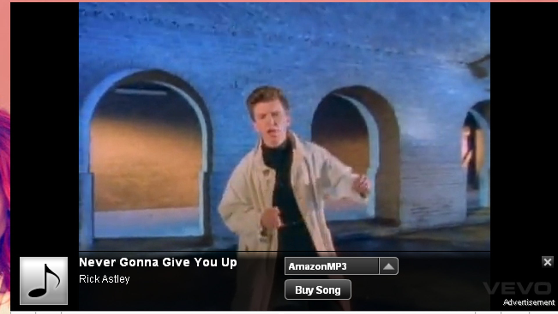 Rickrolled