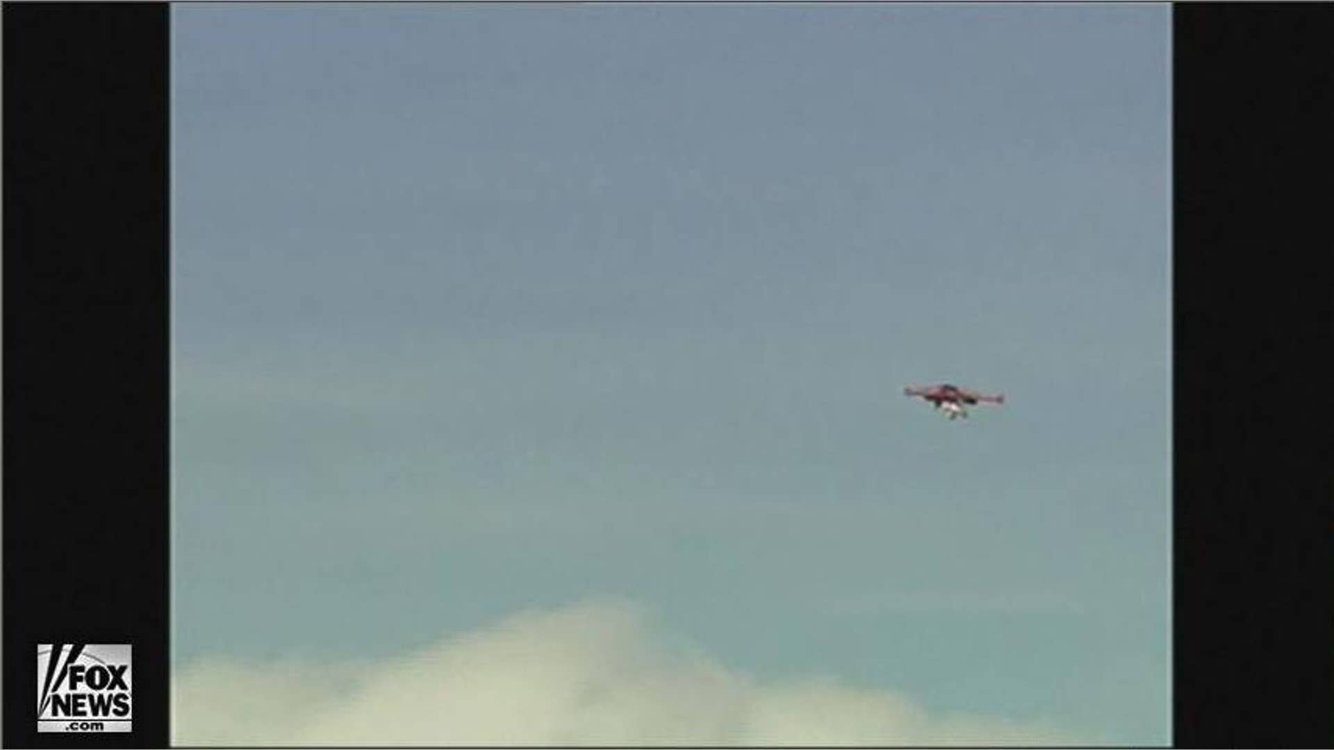 Rocket man in flight