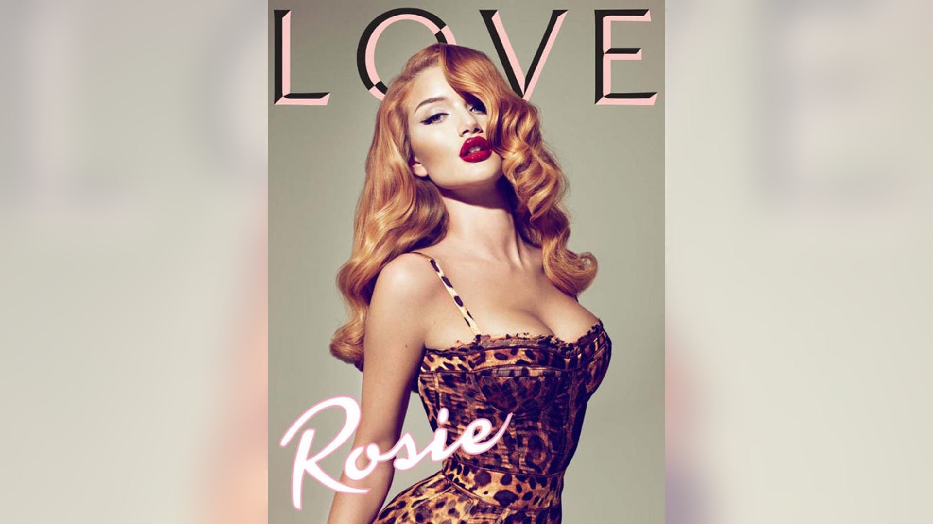 Rosie Huntington Whiteley in Love