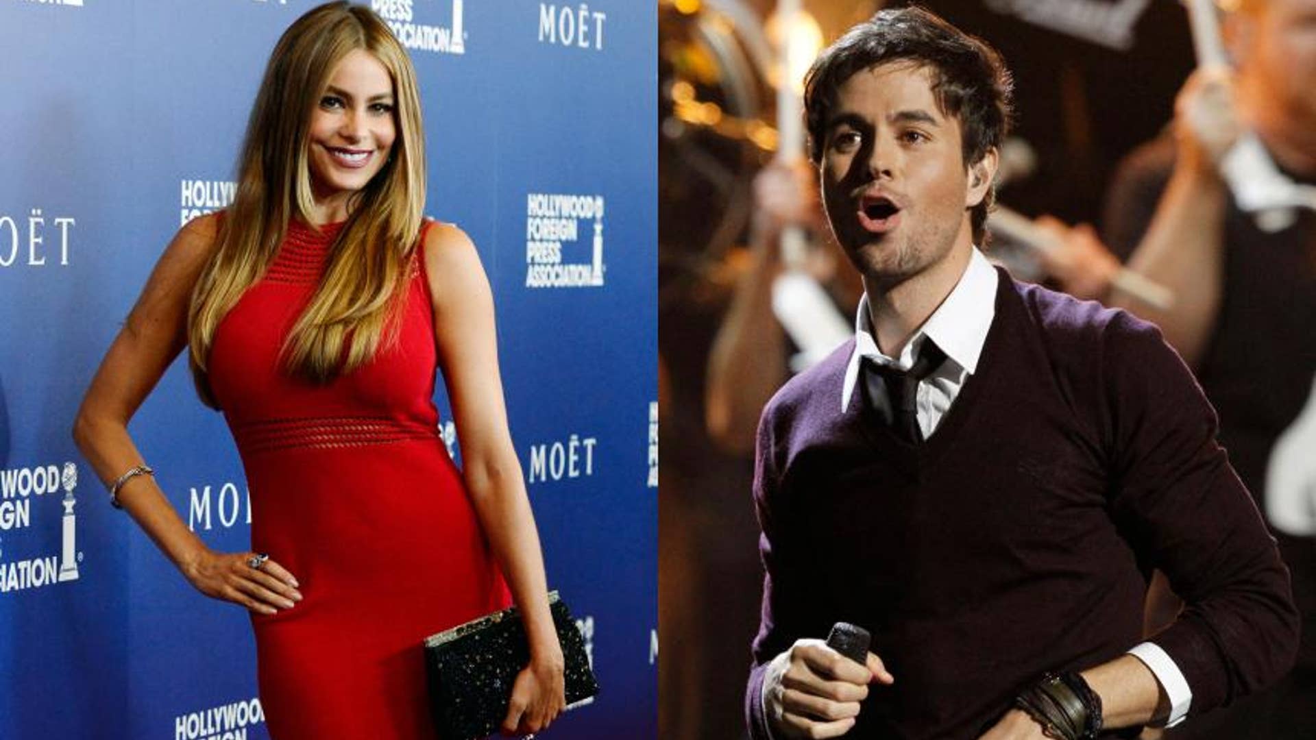 Sofia Vergara and Enrique Iglesias